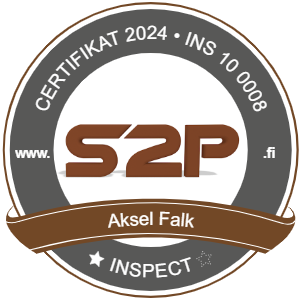 Certifikat - Lekplatsbesiktning